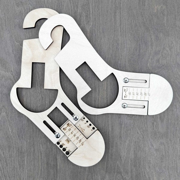 Portaaton s&auml;&auml;dett&auml;v&auml; sukkaplokkipari 27-32